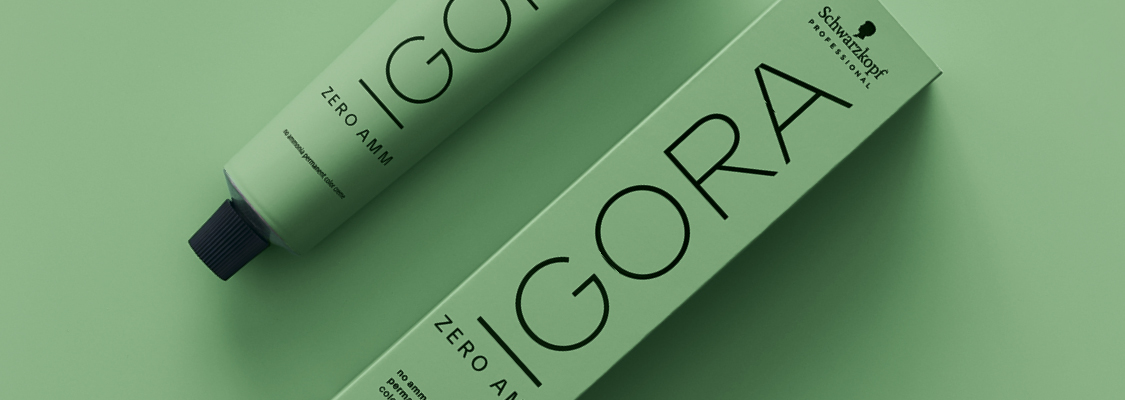 Schwarzkopf Igora Zero AMM hair colour creative image